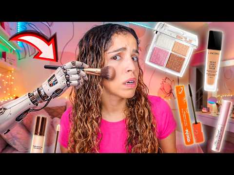 I LET ARTIFICIAL INTELLIGENCE DO MY MAKEUP AND THIS HAPPENED!