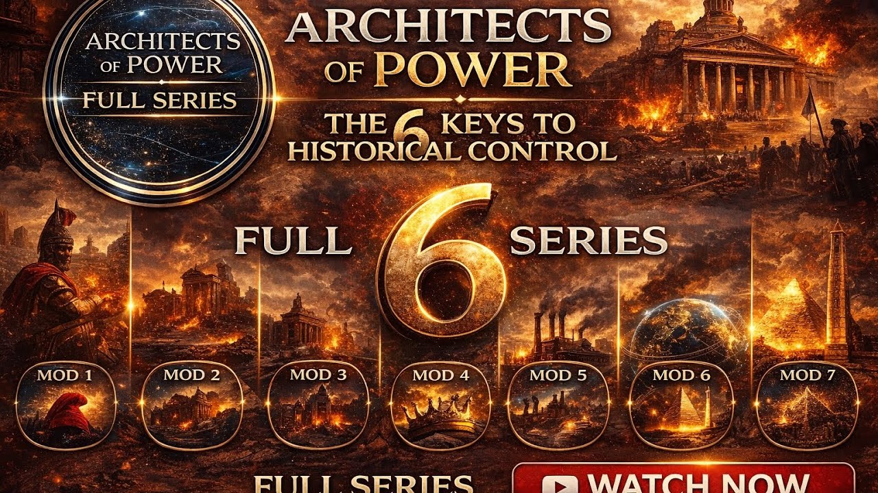 Architects of Power Full Series. How Influence Evolves, Consolidates, and Survives (BINGE)