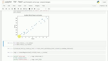 The Sparks Foundation Task 1 - Prediction using Supervised ML