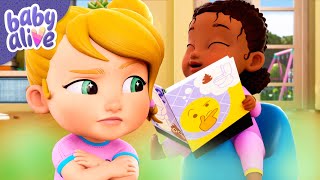 Routine per il vasino Cartoni animati per bambini Baby Alive Ufficiale