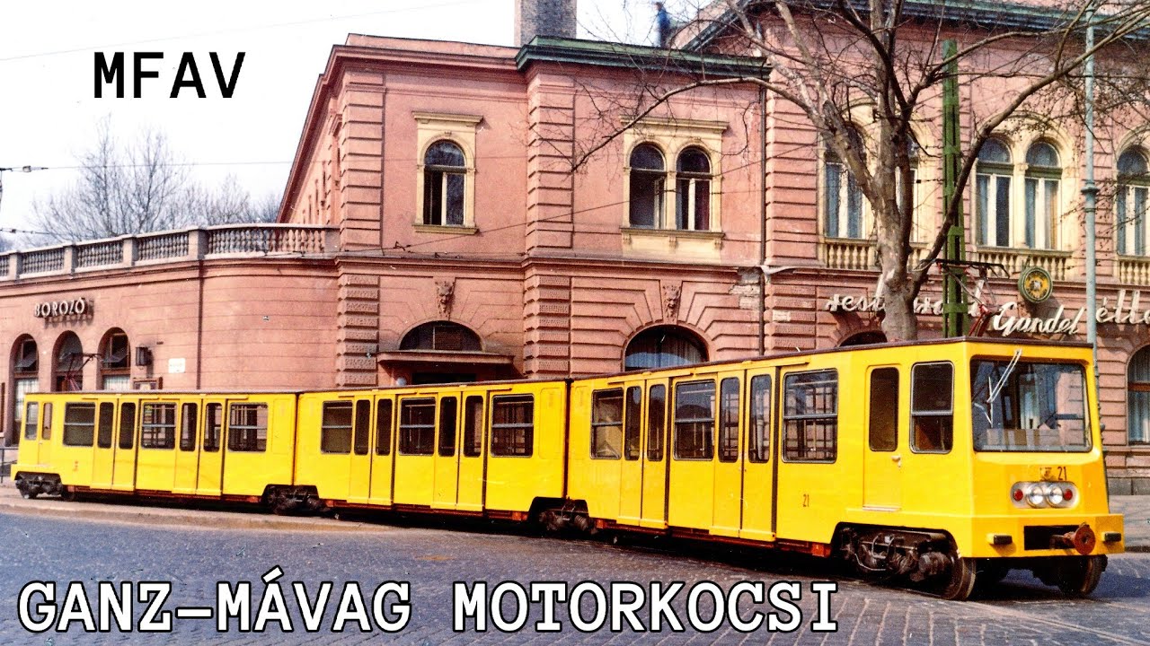 MINTHA EGY IPARI CSUKLÓST KILAPÍTOTTAK VOLNA... * Ⓜ️🚇1️⃣ * A kisföldalatti Ganz-MÁVAG motorkocsija