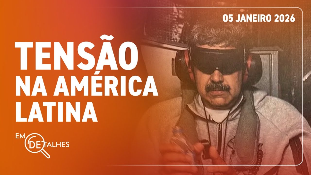 EM DETALHES - 05/01/26 - EUA ATACAM VENEZUELA E SEQUESTRAM MADURO