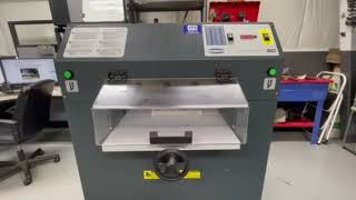 Used Challenge Titan 200BC Hydraulic Paper Cutter 110V - SN: 140240