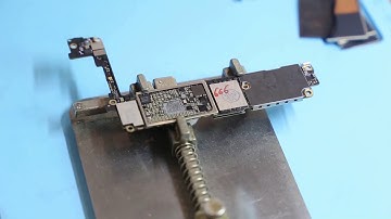 iphone7 Part One Method of Completely Preventing A10 CPU from tin explosion when manually disasse