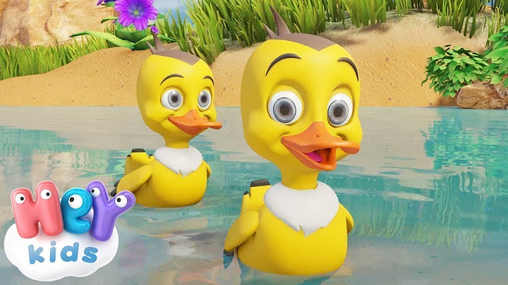 Alle Eendjes Zwemmen In Het Water 🦆 Nederlandse Kinderliedjes - HeyKids