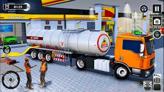Oil tanker transport simulator game 2026–Heavy Cargo truck driving gameplay–truck driving game screenshot 1