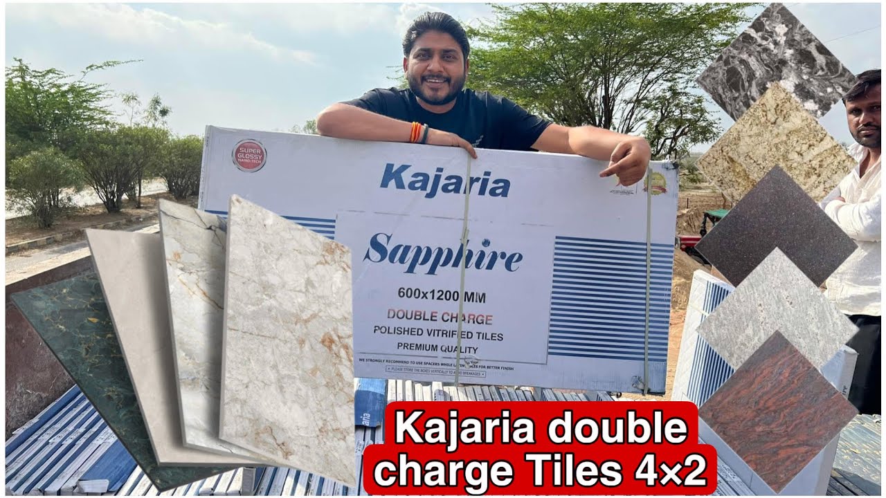 Kajaria Tiles 2 by 4 Double Charge |Kajaria Double Charge Tiles design ...
