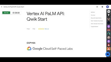 #GSP1155 | Vertex AI PaLM API: Qwik Start Lab Solution Explanation | Cloud Study Jam | GEN AI