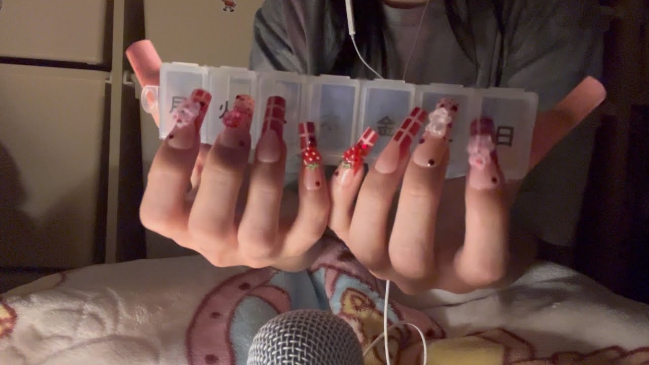 [ASMR] 약통 사운드💊 롱네일로 부드럽게 톡톡✨ | Gentle Pill Bottle Tapping & Soft Scratching Sounds