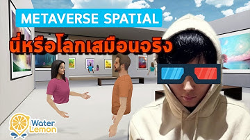 Metaverse : เริ่มต้นโลกเสมือนจริงที่นี่มีอะไรบ้าง มีประโยชน์ไหม | Waterlemon