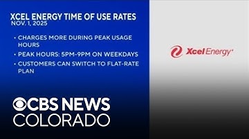 Xcel Energy customers to see rate changes based on time