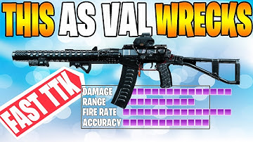 ✅NEW AS VAL Warzone Multiplayer Class Setup - Fastest TTK of any GUN in Modern Warfare