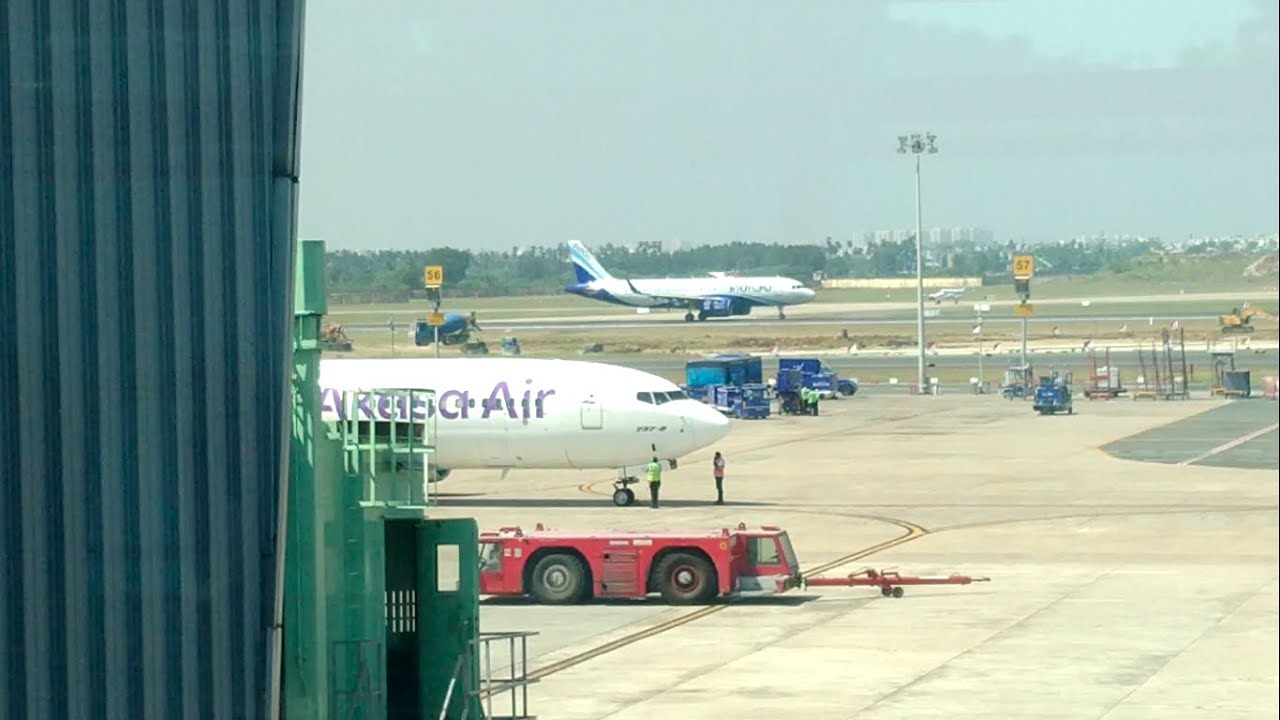 Indigo Taxi | Ramp Side View - Part 125 | Chennai Airport | Plane ...