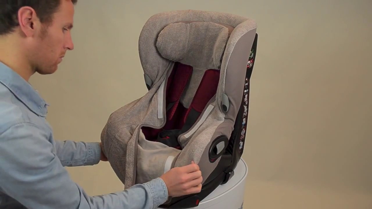 MaxiCosi l Axiss car seat l How to apply the Summer cover YouTube
