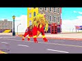 Giant Robot Lion vs City 😱 Insane Destruction Gameplay