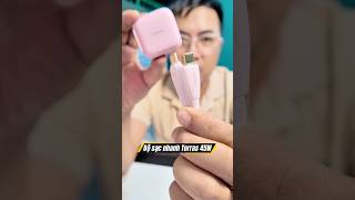 Bộ sạc nhanh Torras 45W Ice-Ceramic cao cấp #duynguyenaff #unboxing #review #torras #sacnhanh #cusac