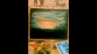 LightHouse Sunset, Oil painting. T Willis screenshot 2