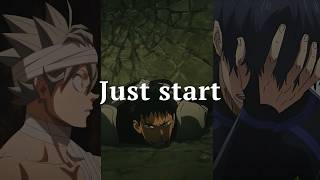 Start Before You Are Ready  Anime Motivational Speech