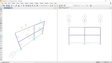 SAP2000 - Đổi chiều trục 1 của thanh