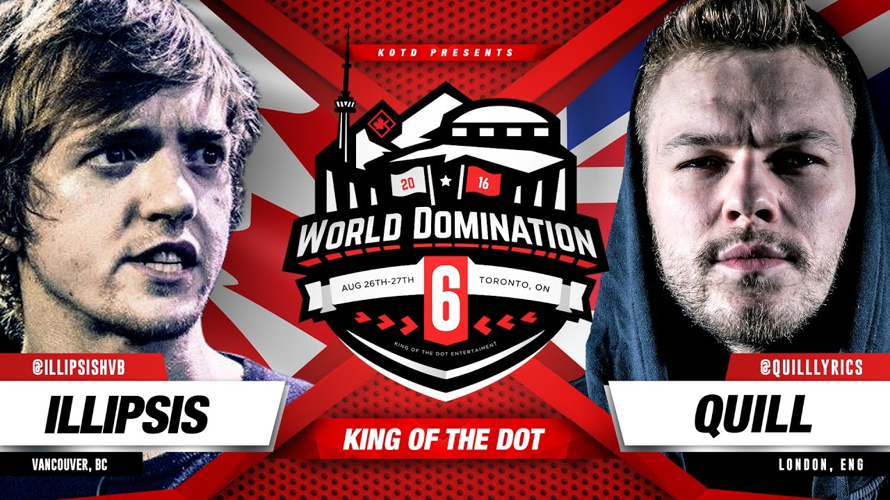 KOTD - Rap Battle - Illipsis vs Quill | 