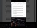 Top 5 Shortcut Keys in MS Word 🔥 (Save Time 10x) #shorts #shortvideo