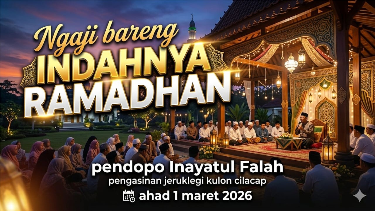 [LIVE] NGAJI BARENG  INDAHNYA RAMADHAN || Pendopo Inayatul Falah