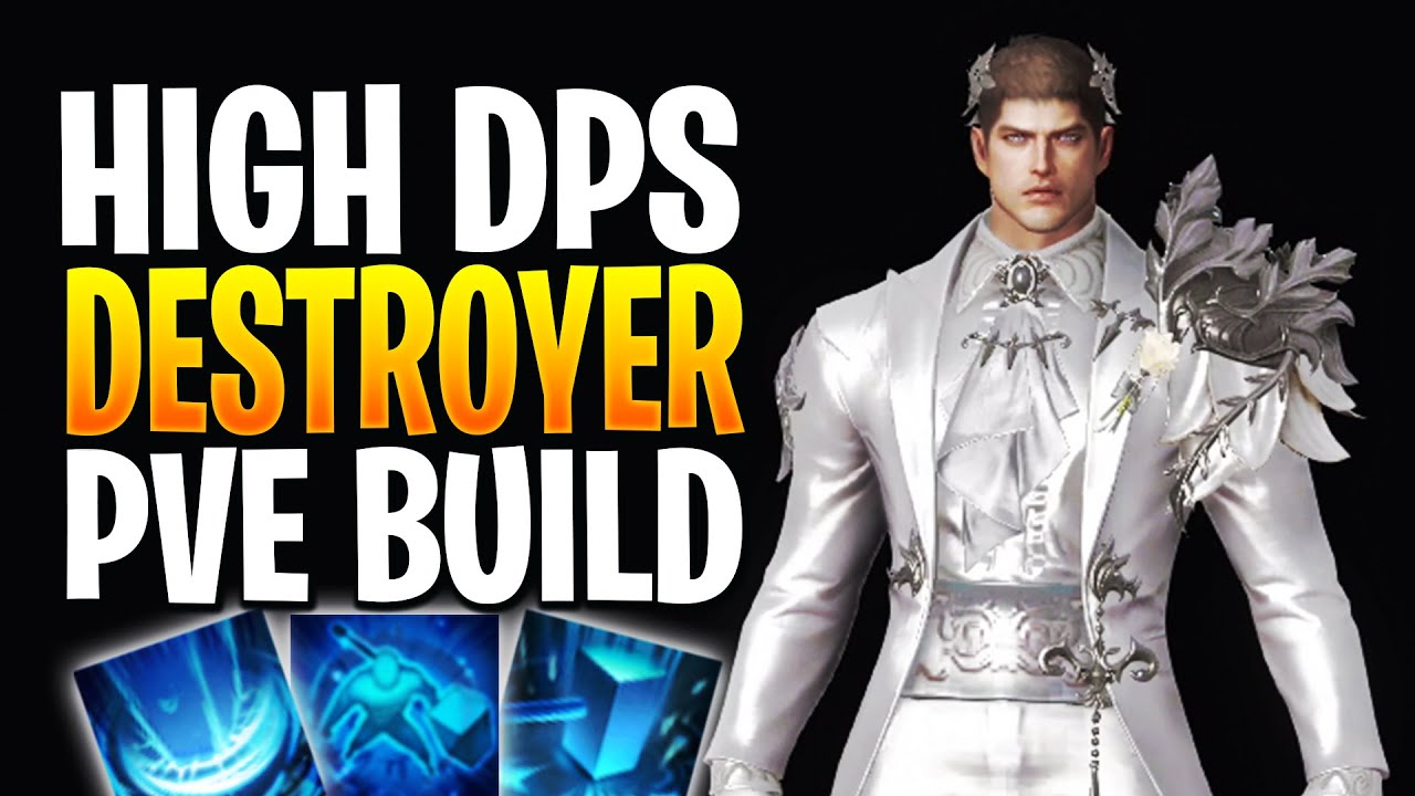 Destroyer Transitional Endgame PvE build guide no resets! KR obt vet. :  r/lostarkgame