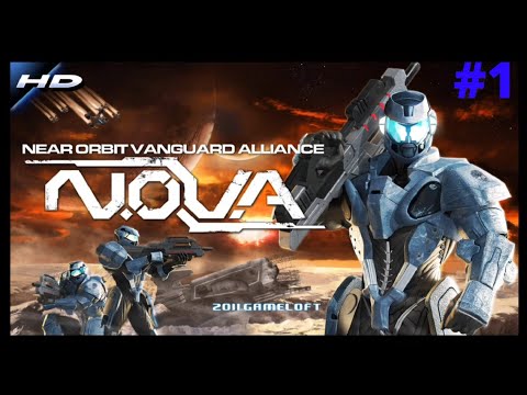 N.O.V.A. Прохождение #1 (на андроид)