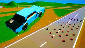 Lego City Car Crashes Brick Rigs Youtube - roblox brick cars crash compilation