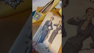 Sewing A Vintage Suit for a Vintage Train Ride #sewing #sew #sewingtutorial #vintage #train #travel