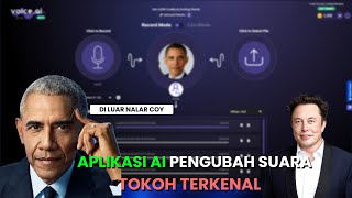 Aplikasi Pengubah Suara Seperti Artis Selebritis Terkenal | Tutorial Mengubah Suara Voice.ai screenshot 1