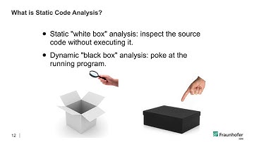 DECA I - Week 1 - b) Why static analysis