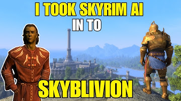 I Told SKYRIM AI They
