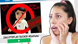 I JOINED A ZAILETSPLAY HATE GAME! *THIS WAS A BIG MISTAKE* - Roblox