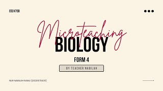 MICROTEACHING SCE550| BLOOD GROUPS OF HUMANS (BIOLOGY FORM 4)