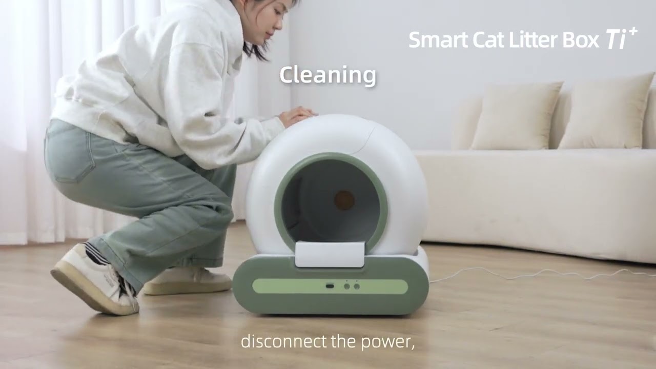 4 22 Smart Cat Llitter Box 6 Clean product (Reinigung)