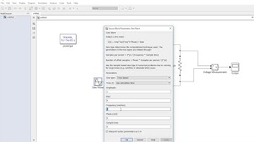 How to use MATLAB Simulink controlled voltage source block