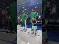 Deuce and Big Deuce 💚 #celtics #nba #finals #shorts
