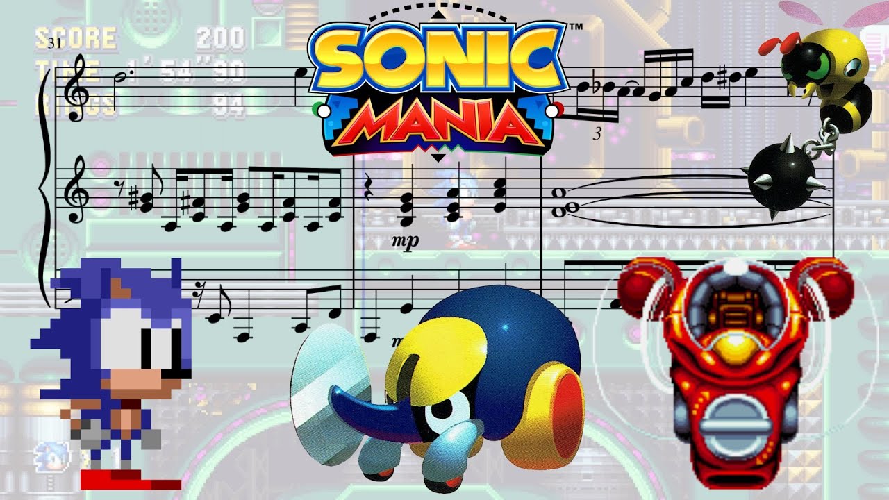 Sonic Mania - Metallic Madness: Act 2 [Piano Recreation]