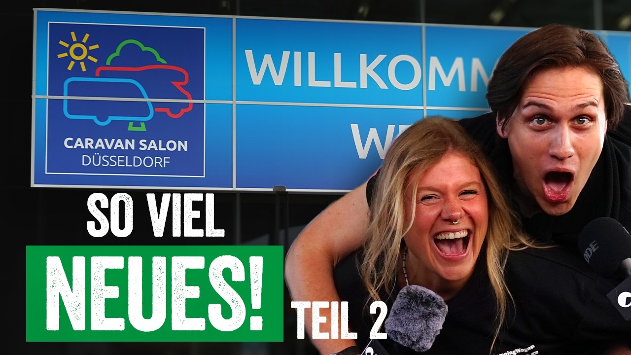 Die WICHTIGSTEN Campingtrends für 2026! Caravan Salon 25 LIVE