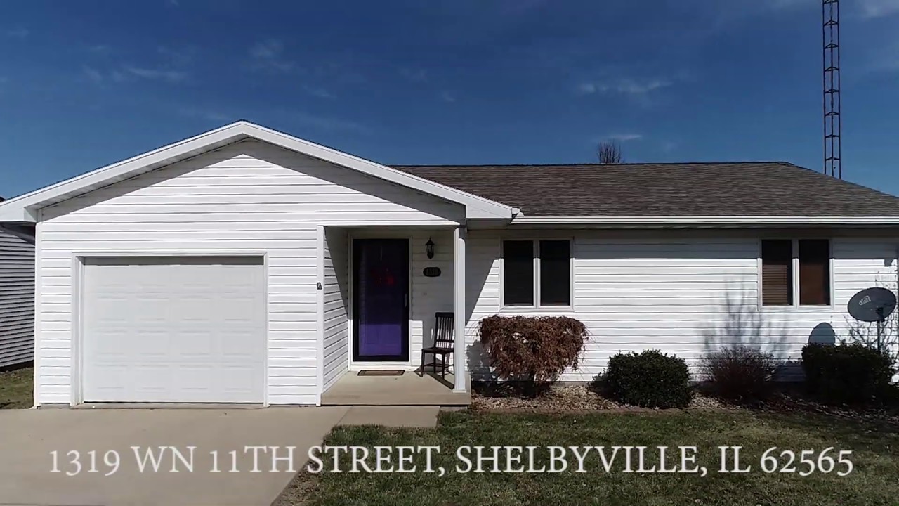 SOLD!! 1319 WN 11TH STREET, SHELBYVILLE, IL 62565 YouTube