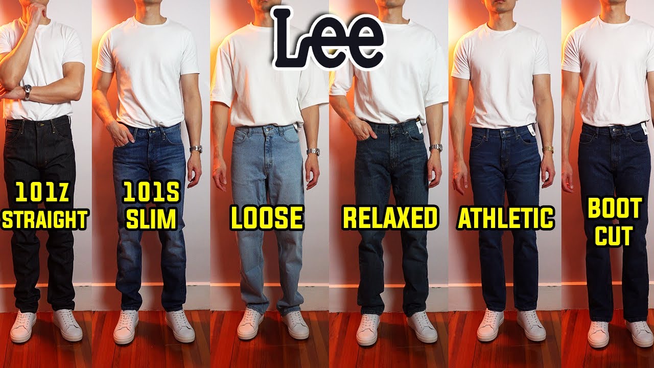 ULTIMATE Guide To Lee Jeans (Which Fit Is Best For You?)