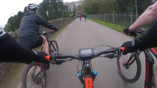 Giant electric bikes test at Giant UK
