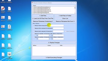 How To Use Filename Character Remove Software