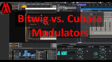 Bitwig 5 vs. Cubase 14 Modulators - shootout!