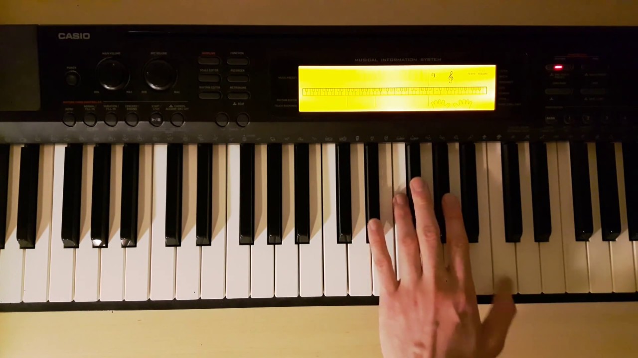 B(add2), B(add9) - Piano Chords - How To Play - YouTube