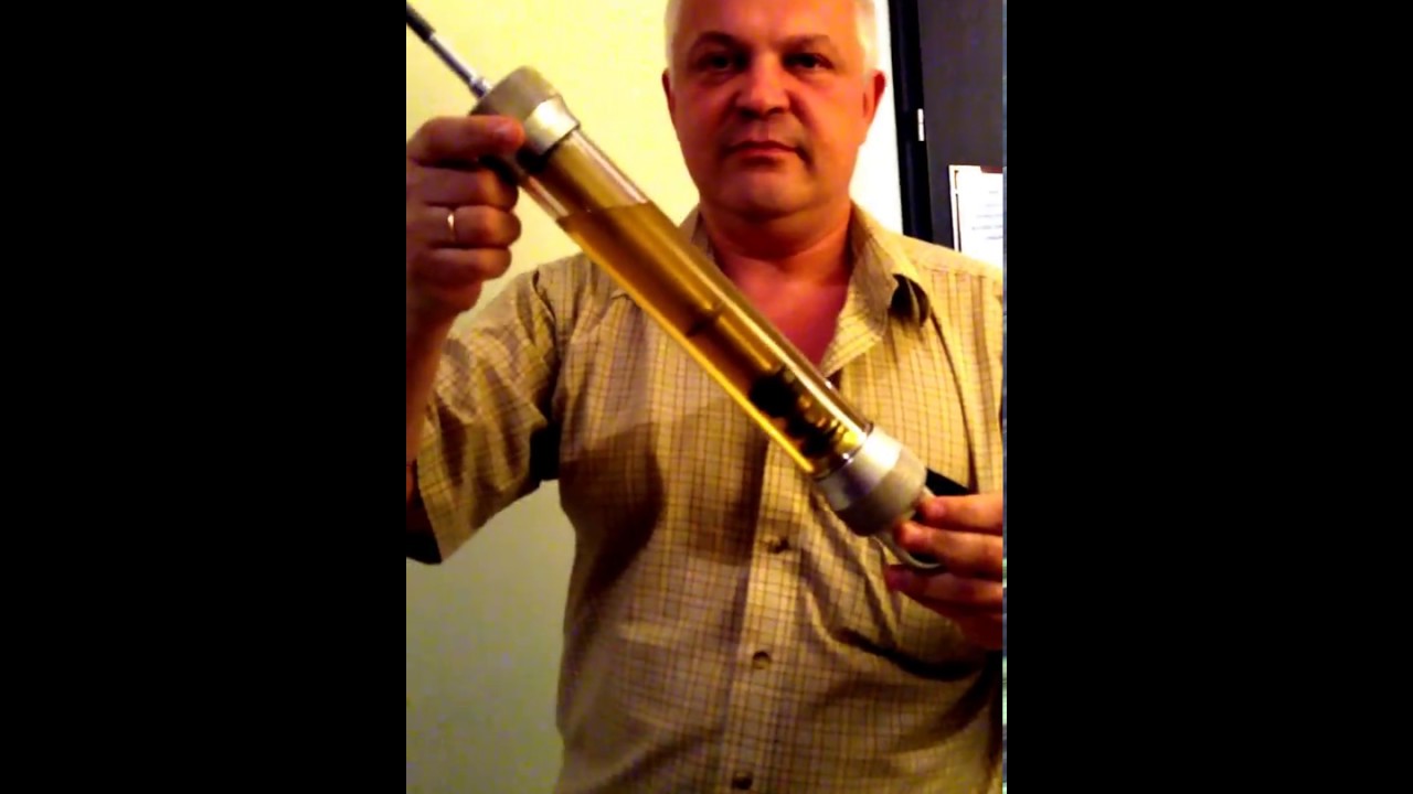 Как прокачать амортизатор KYB перед установкой kyb.com.ua - YouTube