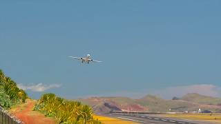 AIRBUS A330 TAILWIND GO AROUND at Madeira Airport