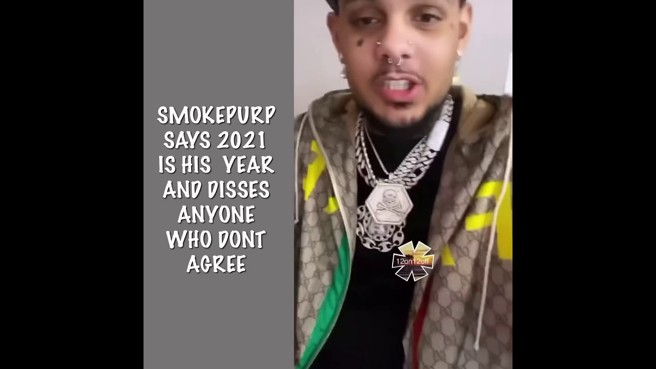 SMOKEPURP DISSES ALL PEOPLE WHO DONT SUPPORT HIM ALL 2021