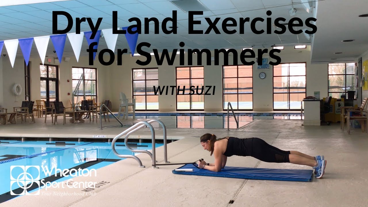 Dry Land Exercises for Swimmers with Suzi Wheaton Sport Center YouTube